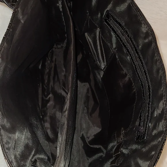 Great condition Dark brown large croc embossed tote - Picture 6 of 9